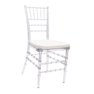 wholesale tiffany crystal luxury royal stackable cheap clear party event hotel acrylic chair wedding