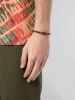 Wholesale tiger eye stone beads and lift tree enamel charm luxury bracelet men