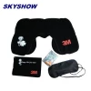 Wholesale Travel Accessories Airlines Travel Sleeping Kits With Pillow Eyemask Earplug