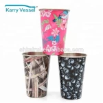 Wholesales Custom logo printing stainless steel camping travel coffee beer mug