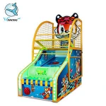 WINKING Kids coin operated basketball arcade game machine for amusement park