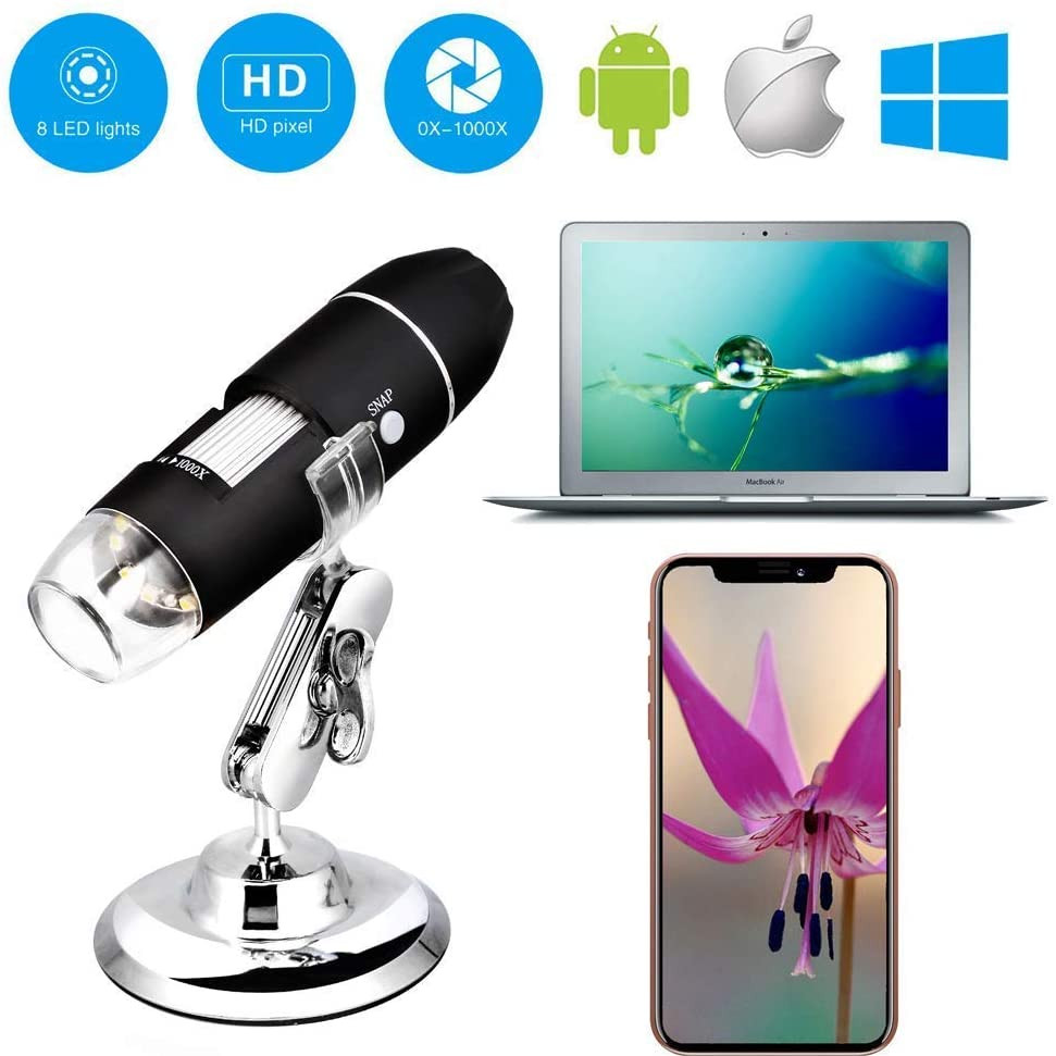 Buy Wireless Digital Microscope Handheld Usb Hd Inspection Camera With ...
