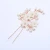 Import Women Hair Accessories Side Combs Handmade Hairpin Rose Gold Hair Forks Headwear Hair Jewelry from China