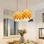 Import Wooden hanging rustic wood pine cone pinecone pendant lamp chandelier light indoor from China