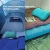 Woqi outdoor indoor waterproof TPU foldable inflatable pillow for camping and travelling
