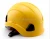 Import Working aloft and outdoor climbing yellow safety helmet skilling hard hat rescue safety helmet from China