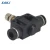 Import XAKJ PA SA Adjustable Air Flow Speed Control Valve Pressure regulator Throttle Valve  Push-in Fitting Tube Pipe Fitting from China