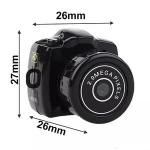 Y2000 Micro Portable Camera HD CMOS Pocket Video Audio Digital Mini Camcorder 640*480 Very Very Small Hidden Camera