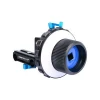 YELANGU Professional Aluminum Alloy  Camera Video Follow Focus with A/B Hard Stop for DSLR Camera
