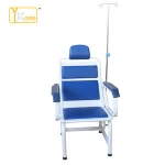 YKL003-1 Powder coated Hospital IV Drip transfusion Chair
