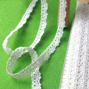 YQ-LC01 Pretty lace high quality cotton lace ribbon for garment