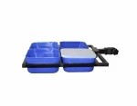 YUSTBAC-002 Chinese factory fishing seatbox accessories Side tray for worm with 4 bait boxes