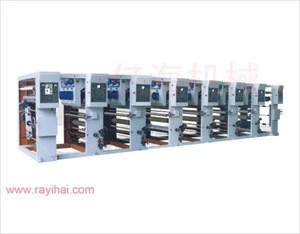 zhejiang rotogravure printing machine with multi colors