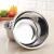 Import ZHONGTE Cheap Kitchen Utensil various sizes stainless steel wash basin/metal soup deep Basin rice bowl from China