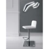 Zyron leather modern high bar stool chair for bar Furniture