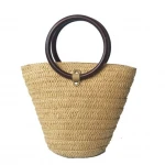 2020 hot sale paper straw beach  bags summer bags