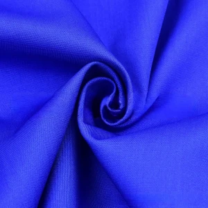 21S*21S Polyester Cotton TC80/20 Dyed Plain Woven Fabric For Clothing