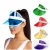 Classic Multicolor PVC Plastic UV Protection Hat Visor Sun Cap