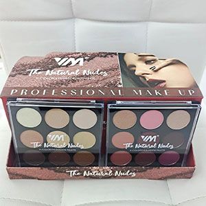 Buy Professional Make Up Natural Nudes 9 Color Eye Shadow Palette from