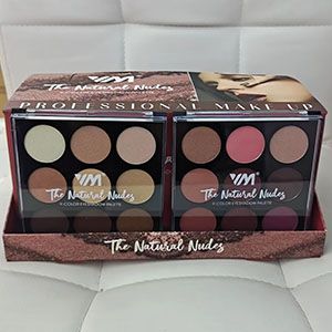 Buy Professional Make Up Natural Nudes 9 Color Eye Shadow Palette from