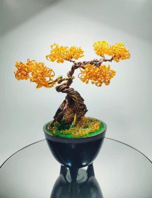 Pohon bonsai kawat tembaga