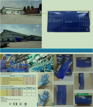 Sell nitrile glove at low price