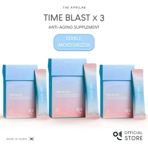 THE APRILAB | Time Blast — Korean Marine Collagen & Milk Ceramides (Beauty Supplement Powder) (THREE PACK)
