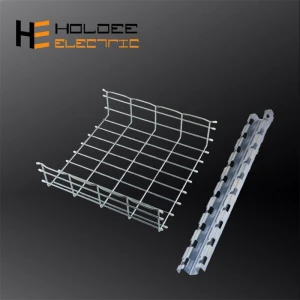round galvanized metal wire mesh cable tray