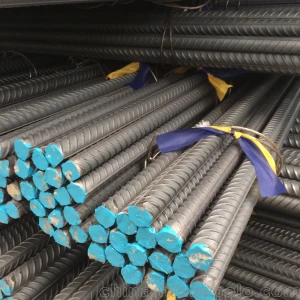 High Strength Deformed Steel Rebar / Carbon Steel Iron Rods for Concrete
