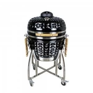 Auplex 22 inch Ceramic Cooker Large Charcoal Kamado BBQ
