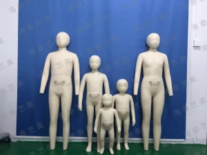 Children full form mannequins for tailoring