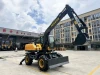 JG8288 Wheeled Hydraulic Excavator,Construction Machinery with Large Tires for Efficient Digging & Earthmoving