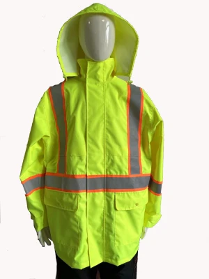 Rainsuit Waterproof Rainwear Men PU Jacket Pants