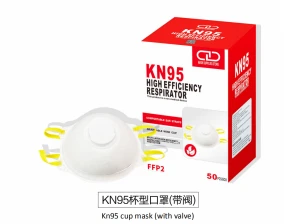Cpu kn95 mask with valve