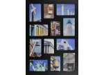 carved MDF multiple opening photo frame with painting