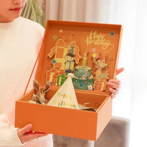 Children's 3D gift box for girl,Birthday Boxes for Children, Gift Box