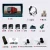 Import AHD 360 Quad Split Monitor DVR Video Recording and AHD Rear Front Side Backup Reverse Cameras for Truck Bus RV Van Trailer from China