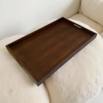 Large Durable Serving Tray for Breakfast and Entertaining Guests