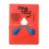 Tip N Tell Tilt Indicator Leaning Label