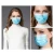 Import CE FDA certificated Non Woven Disposable Face Mask 3 Layer Earloop Activated Carbon Anti-Dust Face Surgical Masks from China