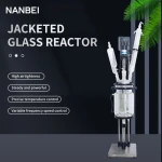 5L Double Jacketed Glass Reactor For Chemical Pharmaceutical Laboratory Reaction