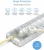 Import USB Power Strip, Individual Switches, TESSAN TS-1013 12 Outlets 3 USB Ports, Extension Cord with Surge Protector 1700J from China