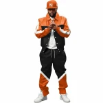 OEM Custom Handmade Men's Leather Tracksuit Set | 8 Exclusive Colors | Custom Sizing | Two-Piece Jogger Suit