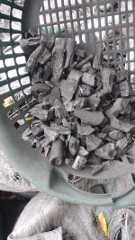 Various types of charcoals