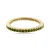 Import Chrome Diopside Band Ring | 18k Gold Plated Ring manufacturing | Gold Jewelry Manufacturing from China