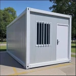 Customized Quick Assemble Steel Structure Wind Resistance Worker Camping Living Prefab Container House Luxury Prefabric