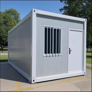 Customized Quick Assemble Steel Structure Wind Resistance Worker Camping Living Prefab Container House Luxury Prefabric