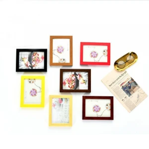 Magnetic Concise Colorway Plastic Photo Frame