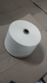 100% cotton unbleached, combed compact, Ne 30/1 (Nm 50/1)