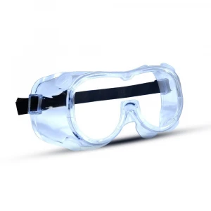 Clear Lens Elastic Strap Googles for Protection and Prevention